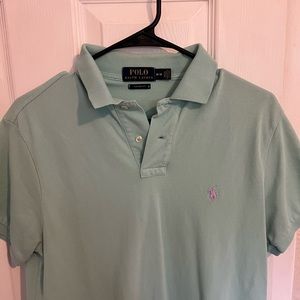 Polo Ralph Lauren Casual Polo - Light Green/Blue
